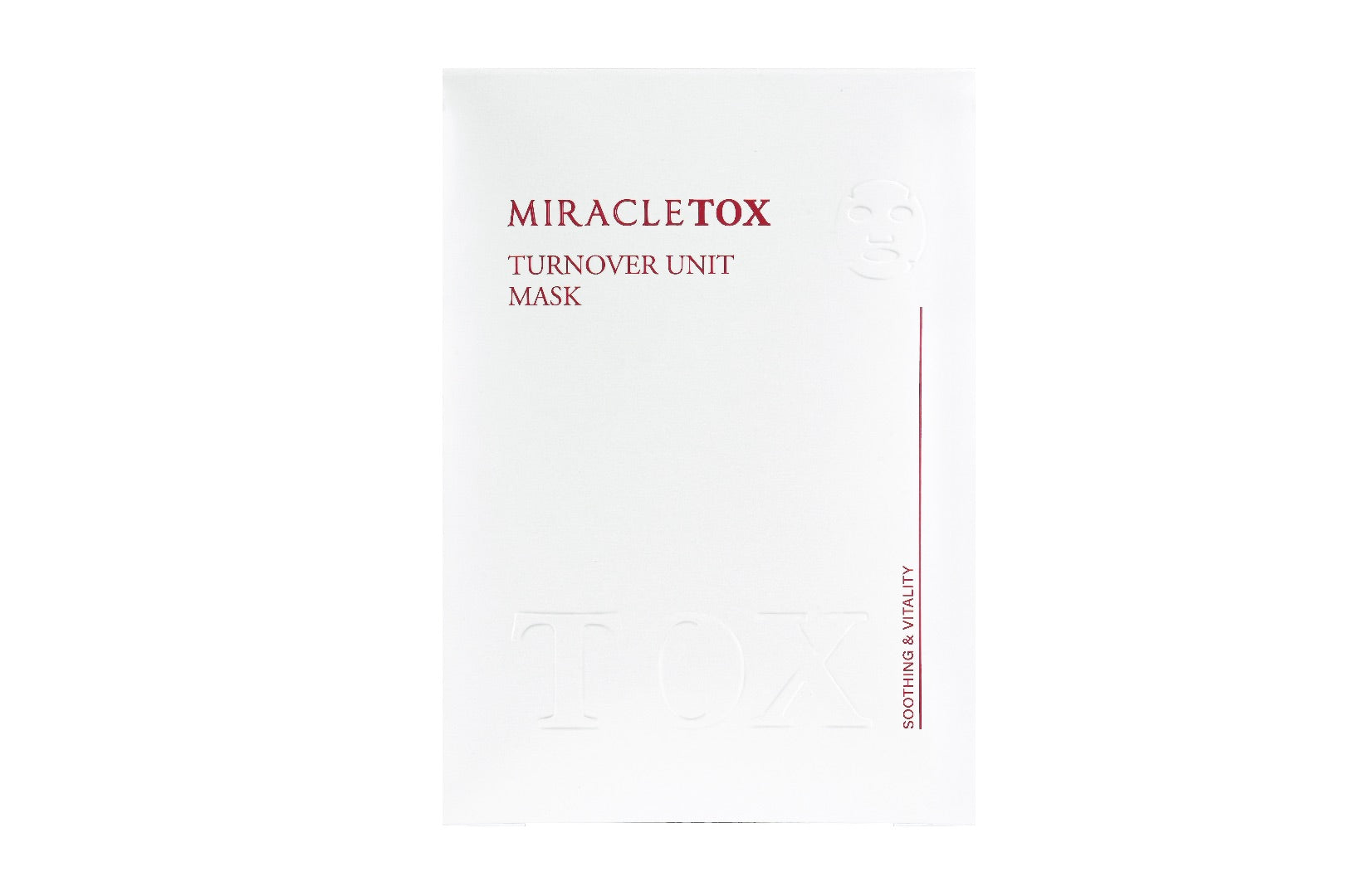 Achieve Radiant, Youthful Skin: MIRACLETOX TURNOVER Facial Mask - Reduce Wrinkles, Brighten Skin, and Experience Ultimate Hydration. Shop Now!