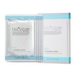 Indulge in Pure Bliss: CELLSTORY Plus Calming Facial Mask - Calm and Hydrate Your Skin with Centella Asiatica Extract, Amino Acid Complex, and 3GF.